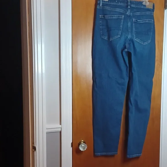 American Eagle Stretch MOM JEAN Sz.10Long. L-29". R-11".W-29". EUC! - Picture 4 of 13